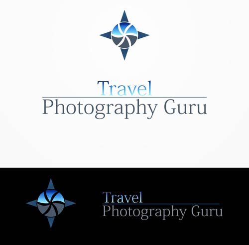 logo dla fotografa podróżnika