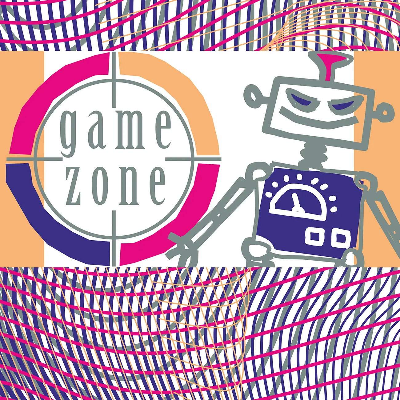 Game Zone - projekt nadruku na koszulkę dziecięcą