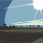 Hand Trace landscape