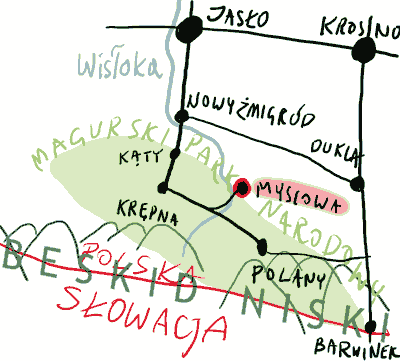 Myscowa mapa
