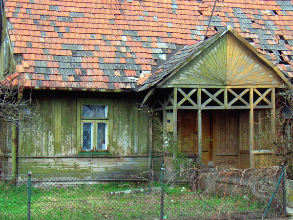 Sandomierz - zielony dom